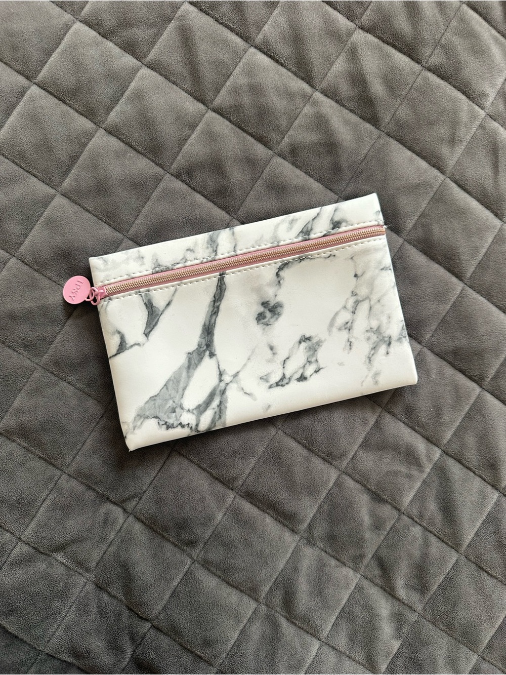 New! Ipsy Marble Print Cosmetic bag